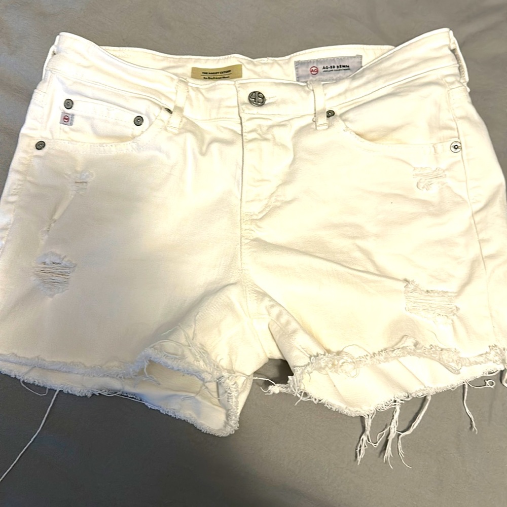 AG denim shorts 28